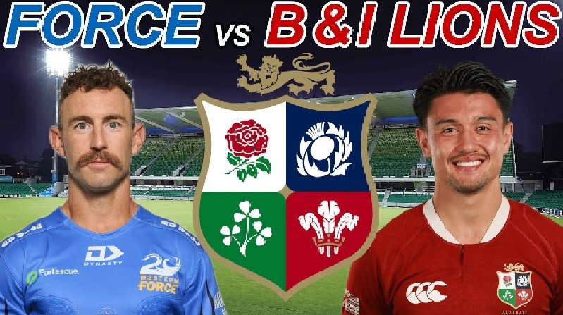Western Force vs British & Irish Lions
